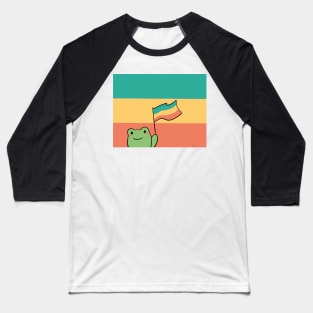 Rana Pansexual Bandera Nueva Pride Baseball T-Shirt